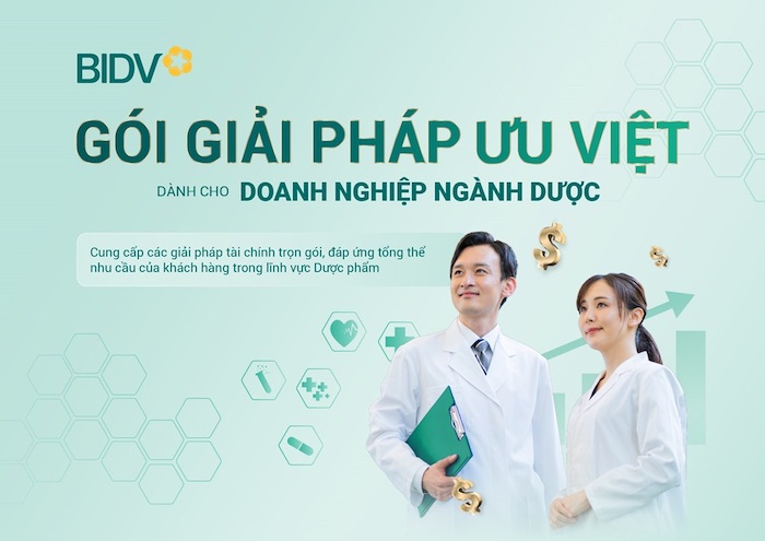 Gói vay vốn dành cho doanh nghiệp thuộc ngành Dược phẩm