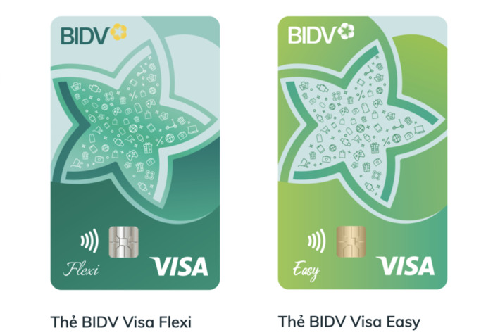 Biểu tượng VISA được ký hiệu ở góc thẻ để khách hàng dễ phân biệt đơn vị phát hành thẻ