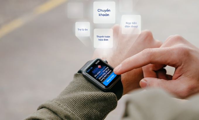 BIDV Smartbanking đã đưa app ngân hàng cho đồng hồ thông minh phát triển lên một tầm cao mới